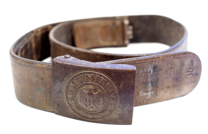 AN010 Heer EM steel buckle and belt — image 7