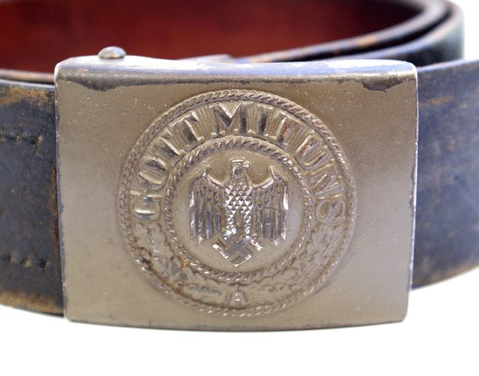 Heer EM steel buckle and belt — image 3