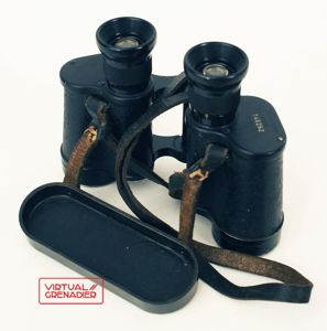 Cased 6x30 issue field binoculars