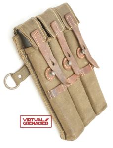 MP40 pouch with three magazines