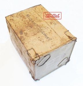 Cargo/drop container waterproof chute storage can