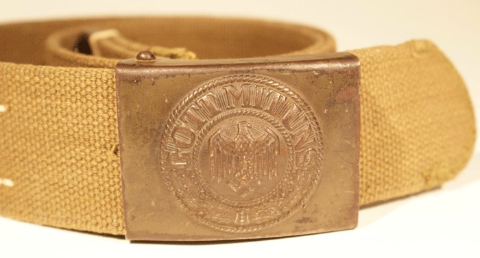 Heer EM tropical web belt and matching buckle — image 3