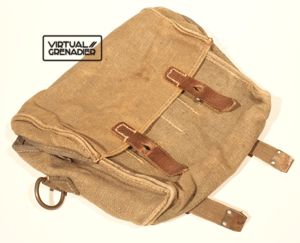 Web flare cartridge pouch