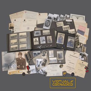 TIP61 Comprehensive grouping pertaining to a member of Luftwaffe Fallschirmjäger-Regiment …