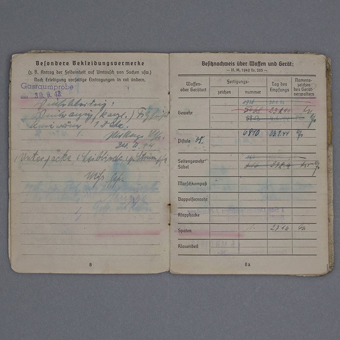 HUB35 Comprehensive Soldbuch grouping for a Heer Panzergrenadier Gefreiter from 3. Panzer-Division (Berlin Bear) — image 13