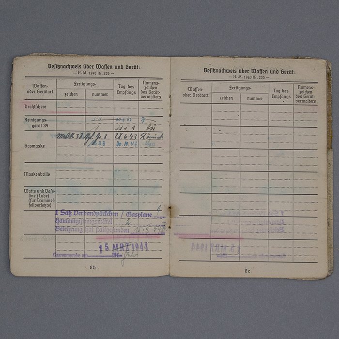 HUB35 Comprehensive Soldbuch grouping for a Heer Panzergrenadier Gefreiter from 3. Panzer-Division (Berlin Bear) — image 14
