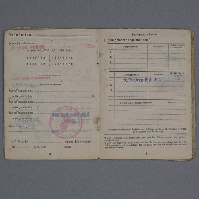 HUB35 Comprehensive Soldbuch grouping for a Heer Panzergrenadier Gefreiter from 3. Panzer-Division (Berlin Bear) — image 17