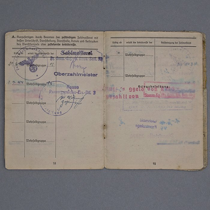 HUB35 Comprehensive Soldbuch grouping for a Heer Panzergrenadier Gefreiter from 3. Panzer-Division (Berlin Bear) — image 18