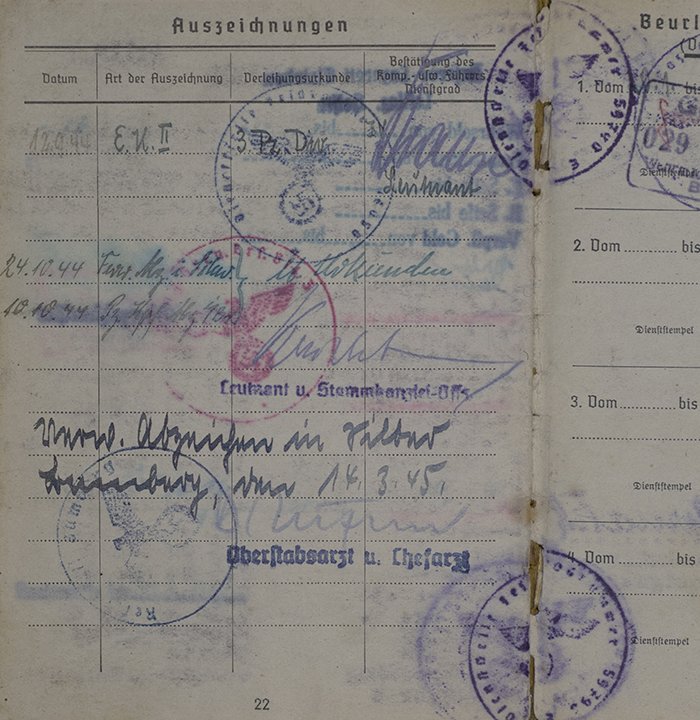 HUB35 Comprehensive Soldbuch grouping for a Heer Panzergrenadier Gefreiter from 3. Panzer-Division (Berlin Bear) — image 21