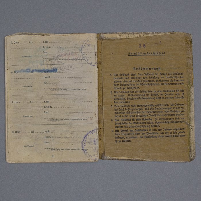 HUB35 Comprehensive Soldbuch grouping for a Heer Panzergrenadier Gefreiter from 3. Panzer-Division (Berlin Bear) — image 22