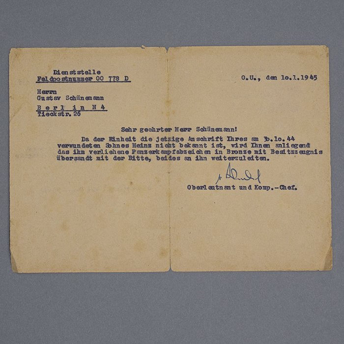 HUB35 Comprehensive Soldbuch grouping for a Heer Panzergrenadier Gefreiter from 3. Panzer-Division (Berlin Bear) — image 26