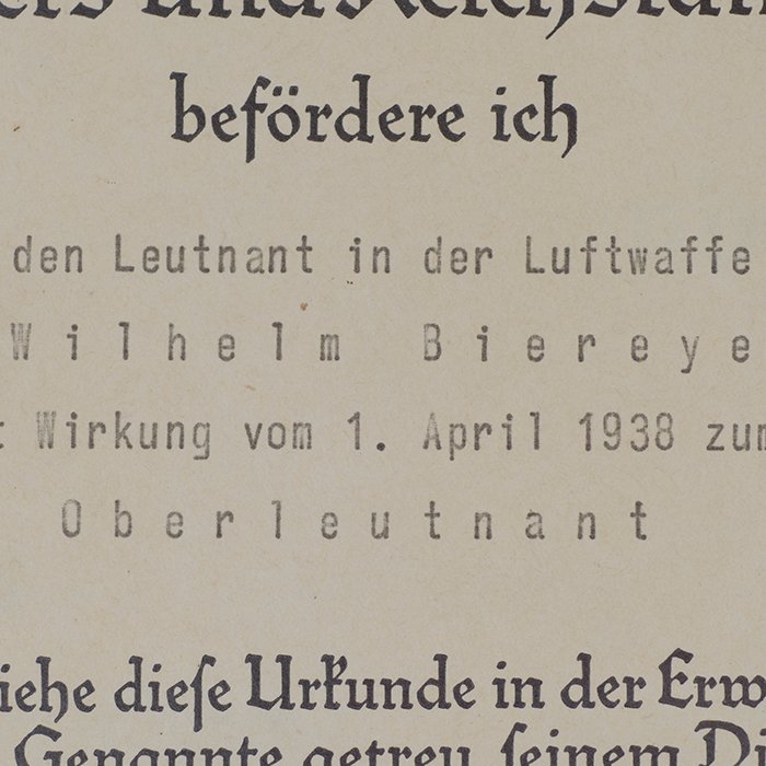 PSR2 Document grouping to include German Cross in Gold and photo album for a Luftwaffe bomber pilot — image 11