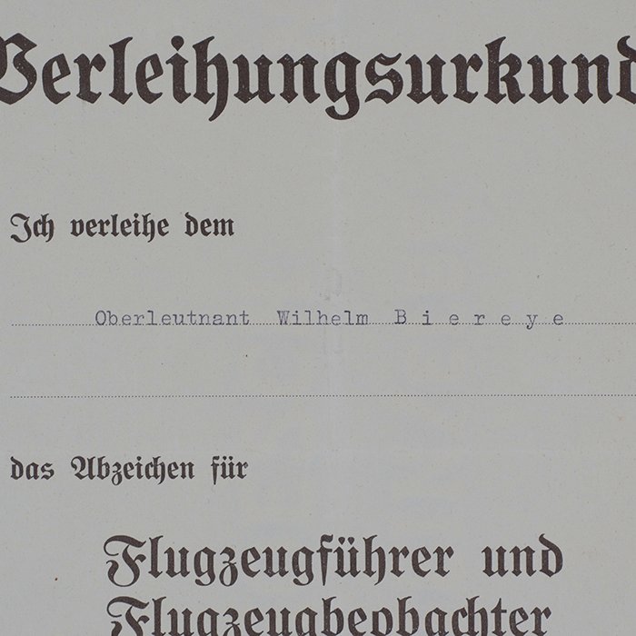 PSR2 Document grouping to include German Cross in Gold and photo album for a Luftwaffe bomber pilot — image 15