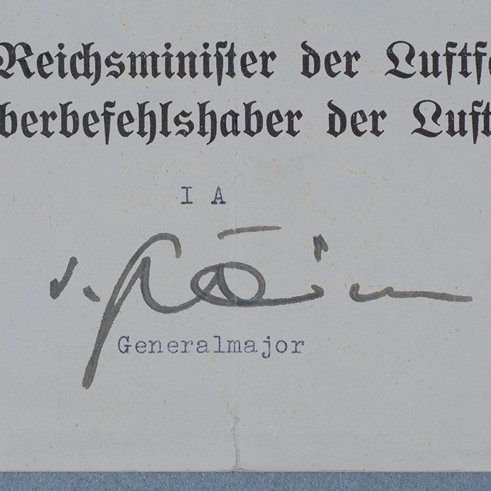 PSR2 Document grouping to include German Cross in Gold and photo album for a Luftwaffe bomber pilot — image 16
