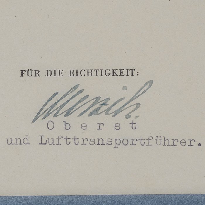 PSR2 Document grouping to include German Cross in Gold and photo album for a Luftwaffe bomber pilot — image 34