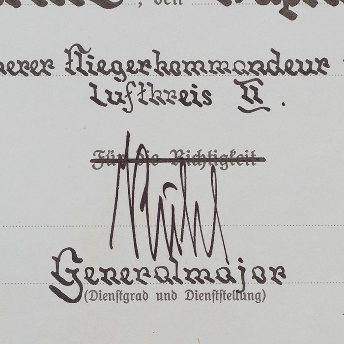 PSR2 Document grouping to include German Cross in Gold and photo album for a Luftwaffe bomber pilot — image 5