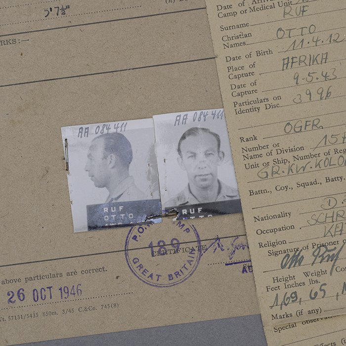 UAM14 Interesting grouping relating to a Heer DAK Transport Obergefreiter and POW — image 11