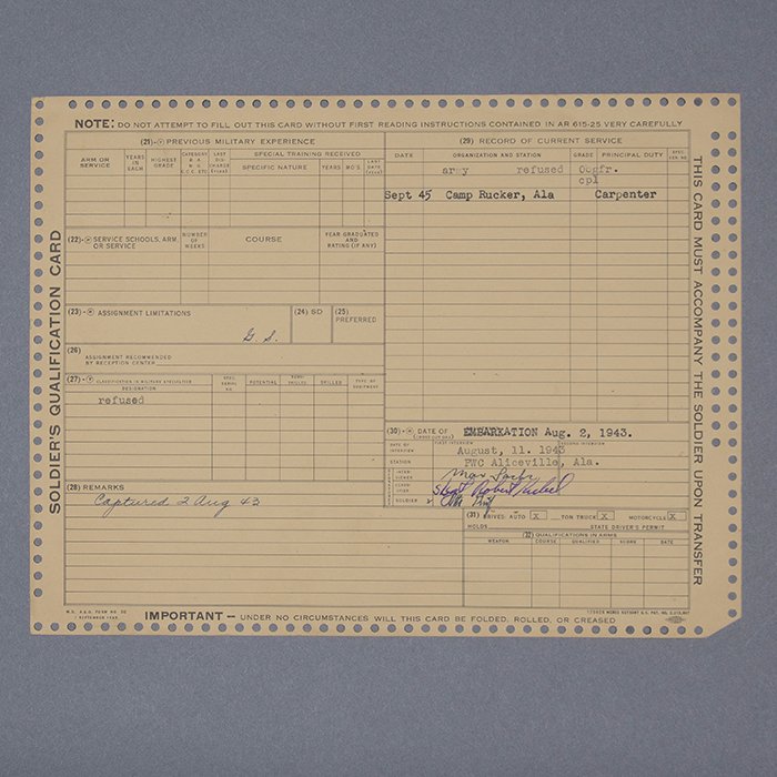 UAM14 Interesting grouping relating to a Heer DAK Transport Obergefreiter and POW — image 17