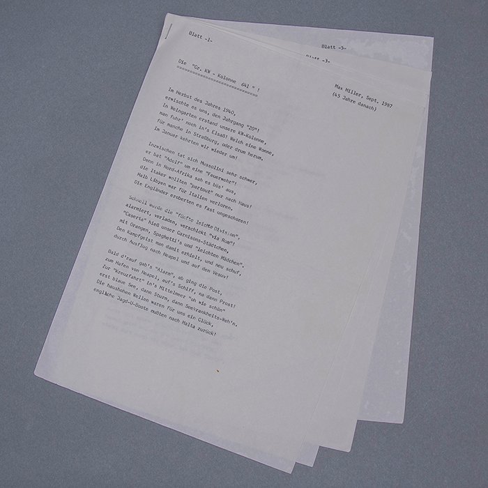 UAM14 Interesting grouping relating to a Heer DAK Transport Obergefreiter and POW — image 20