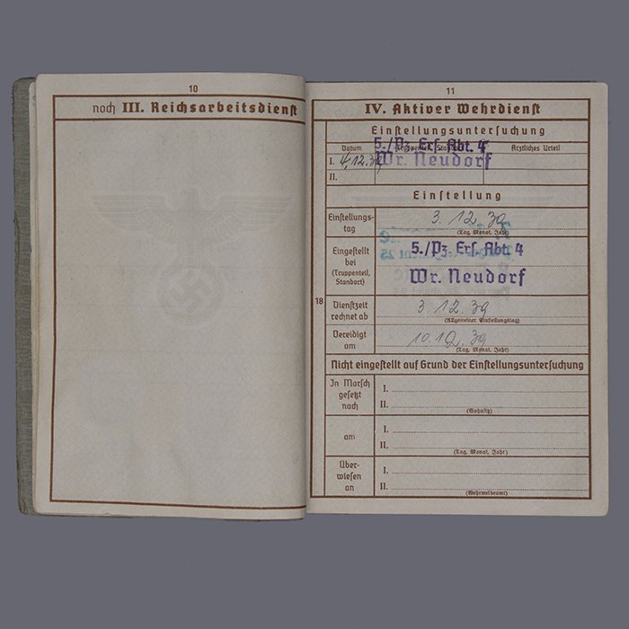 SH43 Set of Wehrpass and documents pertaining to an Unteroffizier of Heer 3./Panzer-Regiment 8 who was killed at Fuka during the El Alamein battle — image 9