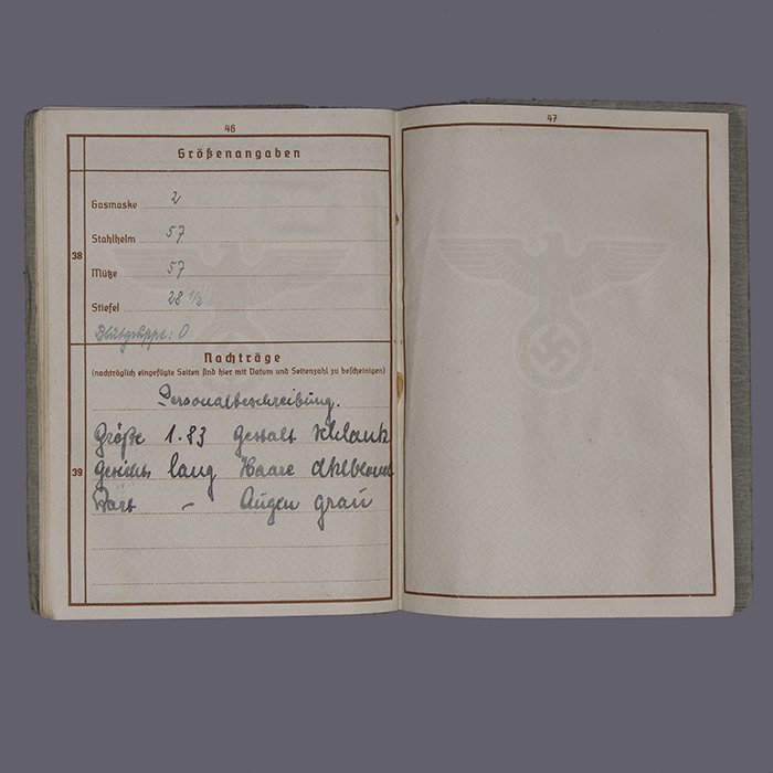 SH43 Set of Wehrpass and documents pertaining to an Unteroffizier of Heer 3./Panzer-Regiment 8 who was killed at Fuka during the El Alamein battle — image 19