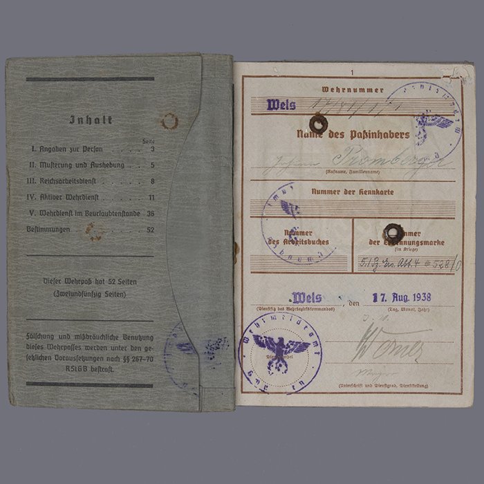 SH43 Set of Wehrpass and documents pertaining to an Unteroffizier of Heer 3./Panzer-Regiment 8 who was killed at Fuka during the El Alamein battle — image 4