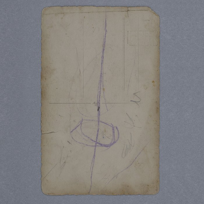 HUB13 Set of two postcard portraits of the same member of SS-Regiment Deutschland — image 6