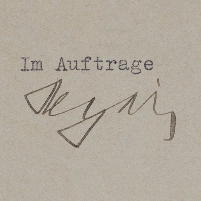 DMI49 17 August 1940 dated letter signed by Reinhard Heydrich — image 6