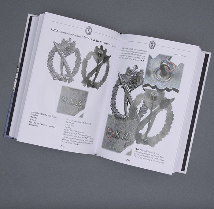 DMI48 Unused copy of The Infantry Assault Badges By Sascha Weber — image 3