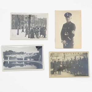 HUP18 Set of four pre war private original photos pertaining …