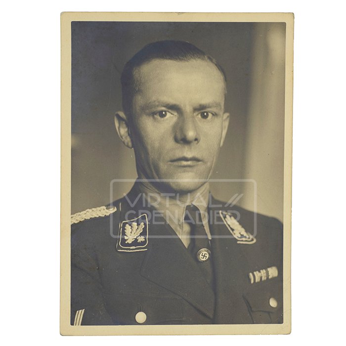 HUP13 Large format press photo of SS-Obergruppenführer Friedrich Wilhelm Krüger — image 2