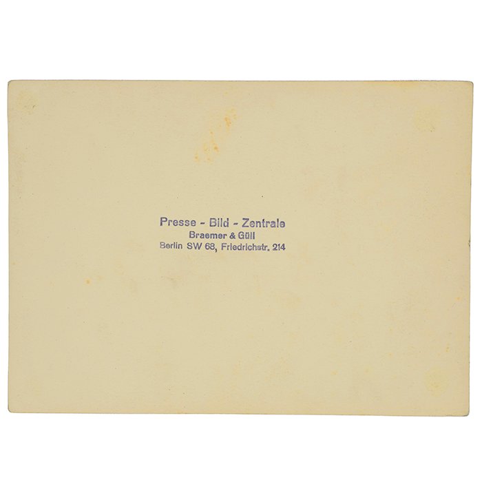 HUP13 Large format press photo of SS-Obergruppenführer Friedrich Wilhelm Krüger — image 3