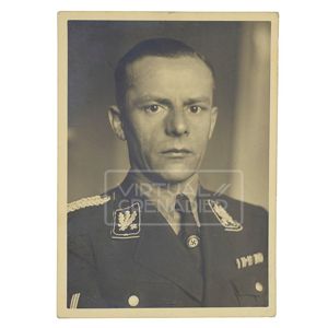 HUP13 Large format press photo of SS-Obergruppenführer Friedrich Wilhelm Krüger