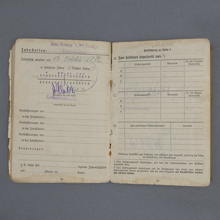 SH37 Set of Soldbuch and Wehrpass for a Heer Obergefreiter that saw action in France and Russia, surrendering with the 10. Panzer-Division in Afrika — image 12