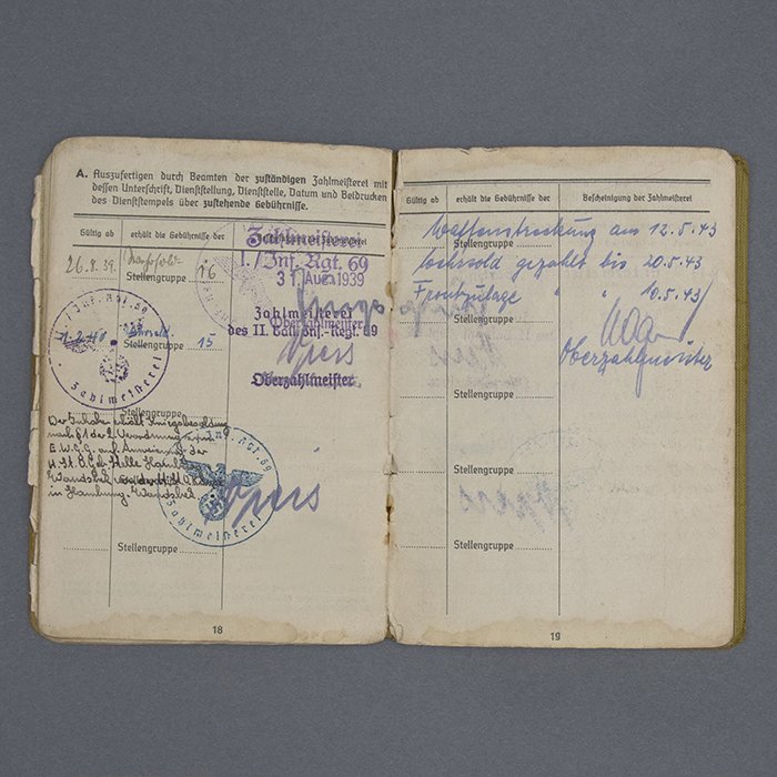 SH37 Set of Soldbuch and Wehrpass for a Heer Obergefreiter that saw action in France and Russia, surrendering with the 10. Panzer-Division in Afrika — image 13