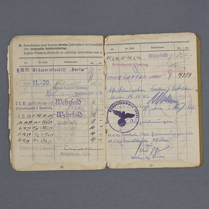 SH37 Set of Soldbuch and Wehrpass for a Heer Obergefreiter that saw action in France and Russia, surrendering with the 10. Panzer-Division in Afrika — image 14