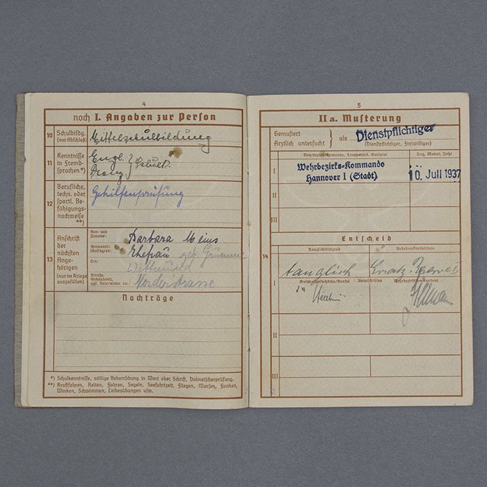 SH37 Set of Soldbuch and Wehrpass for a Heer Obergefreiter that saw action in France and Russia, surrendering with the 10. Panzer-Division in Afrika — image 20