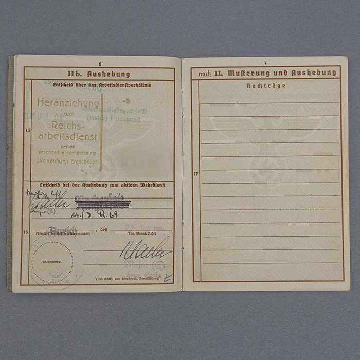 SH37 Set of Soldbuch and Wehrpass for a Heer Obergefreiter that saw action in France and Russia, surrendering with the 10. Panzer-Division in Afrika — image 21