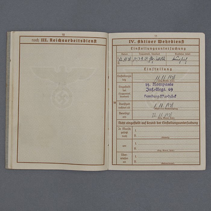 SH37 Set of Soldbuch and Wehrpass for a Heer Obergefreiter that saw action in France and Russia, surrendering with the 10. Panzer-Division in Afrika — image 23