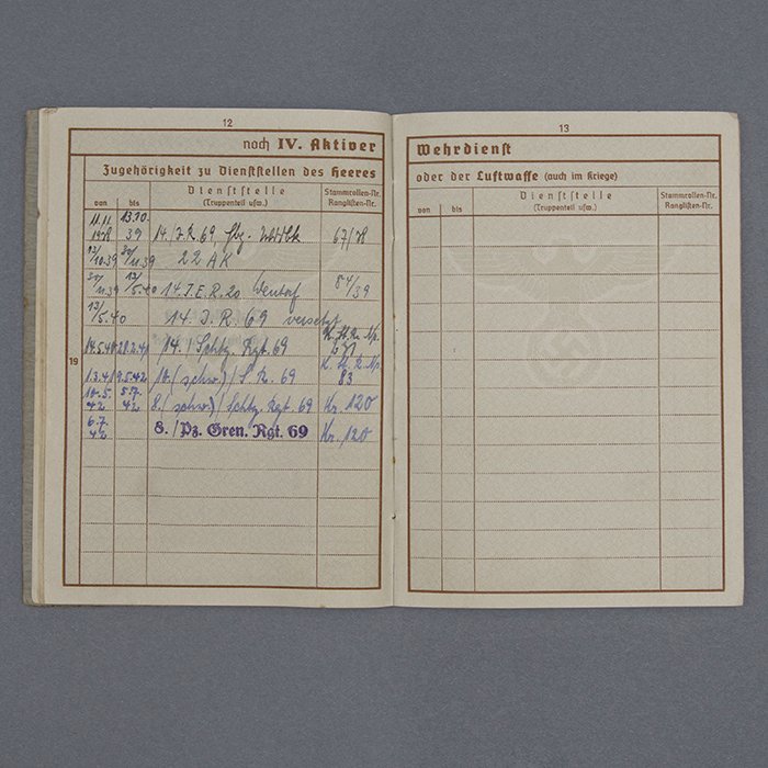 SH37 Set of Soldbuch and Wehrpass for a Heer Obergefreiter that saw action in France and Russia, surrendering with the 10. Panzer-Division in Afrika — image 24