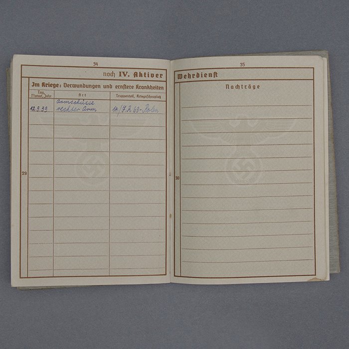 SH37 Set of Soldbuch and Wehrpass for a Heer Obergefreiter that saw action in France and Russia, surrendering with the 10. Panzer-Division in Afrika — image 27