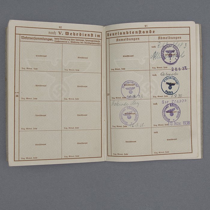 SH37 Set of Soldbuch and Wehrpass for a Heer Obergefreiter that saw action in France and Russia, surrendering with the 10. Panzer-Division in Afrika — image 28