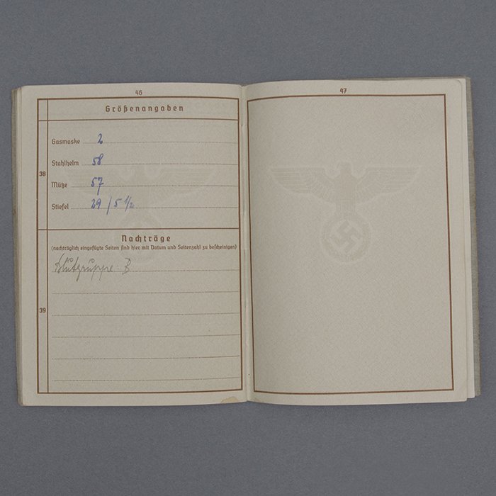 SH37 Set of Soldbuch and Wehrpass for a Heer Obergefreiter that saw action in France and Russia, surrendering with the 10. Panzer-Division in Afrika — image 29