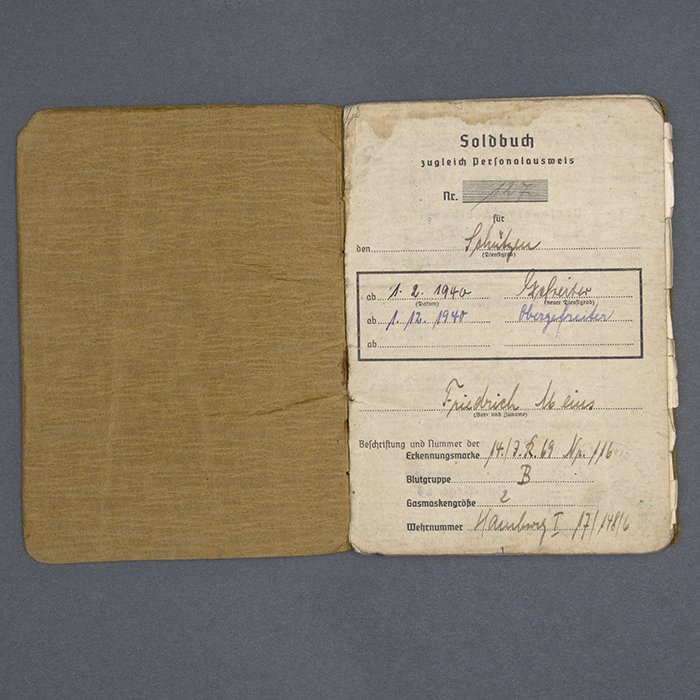 SH37 Set of Soldbuch and Wehrpass for a Heer Obergefreiter that saw action in France and Russia, surrendering with the 10. Panzer-Division in Afrika — image 3