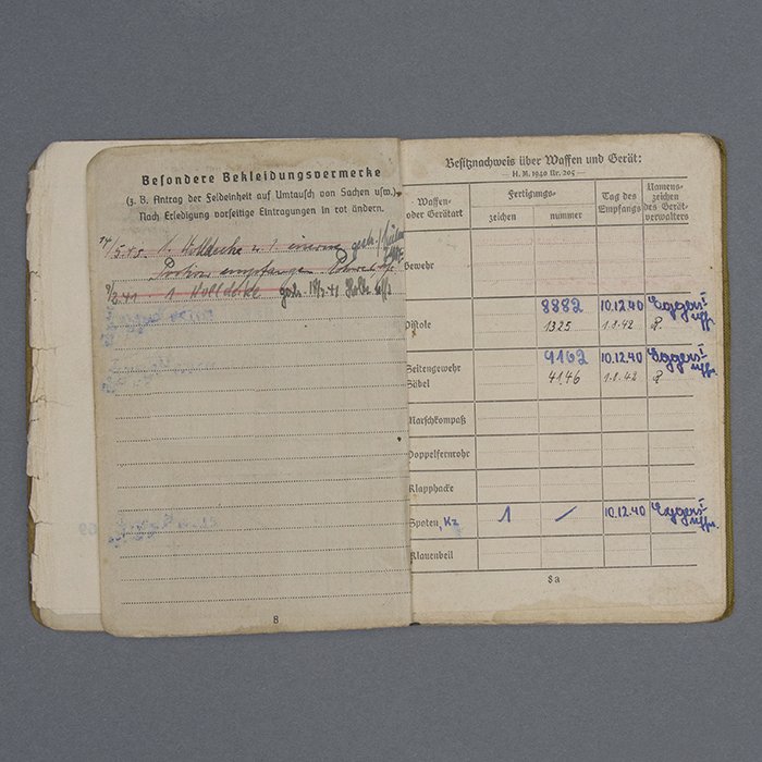 SH37 Set of Soldbuch and Wehrpass for a Heer Obergefreiter that saw action in France and Russia, surrendering with the 10. Panzer-Division in Afrika — image 7