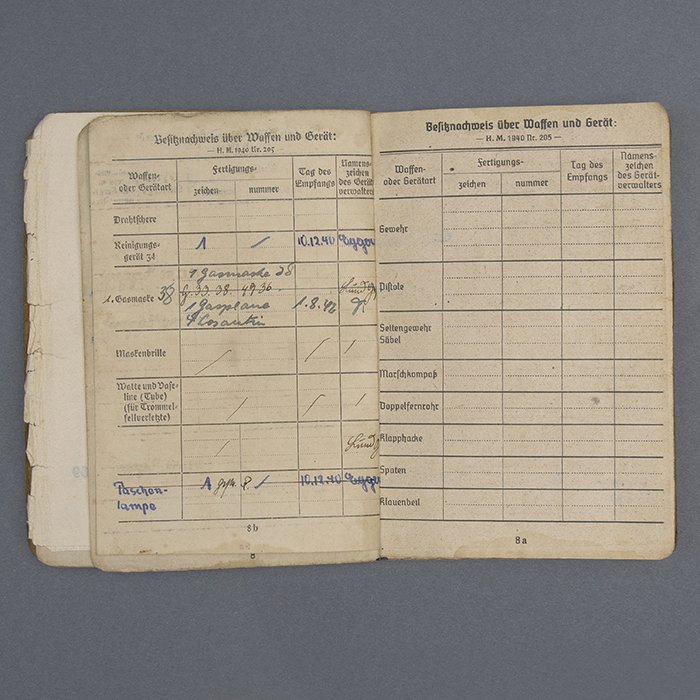 SH37 Set of Soldbuch and Wehrpass for a Heer Obergefreiter that saw action in France and Russia, surrendering with the 10. Panzer-Division in Afrika — image 8