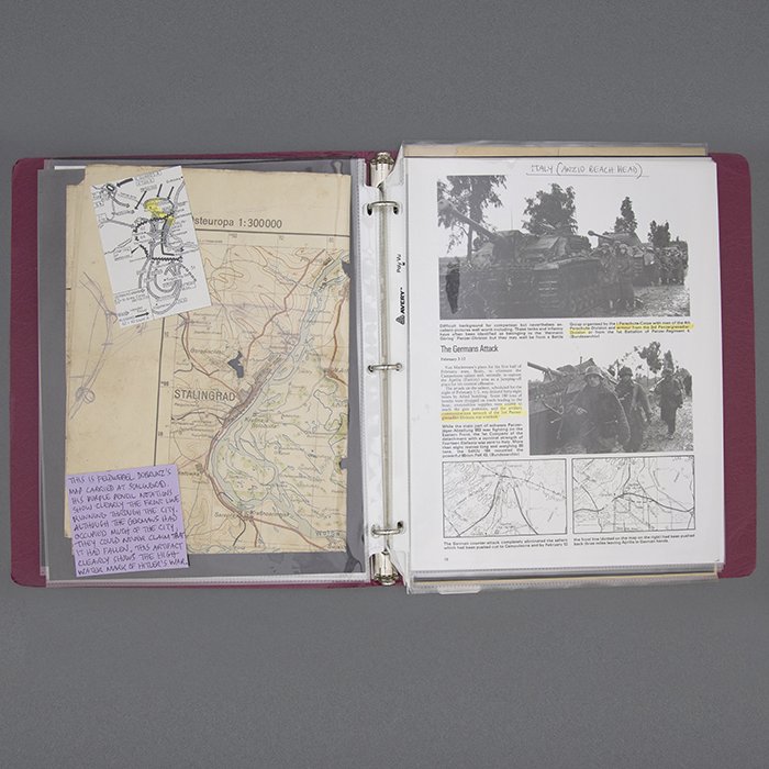 FER7 Comprehensive document grouping including DKiG, Nahkampfspange and TDB for Heer Panzergrenadier Oberleutnant who served in Poland, France, Russia (Stalingrad), Italy, France and Germany — image 12