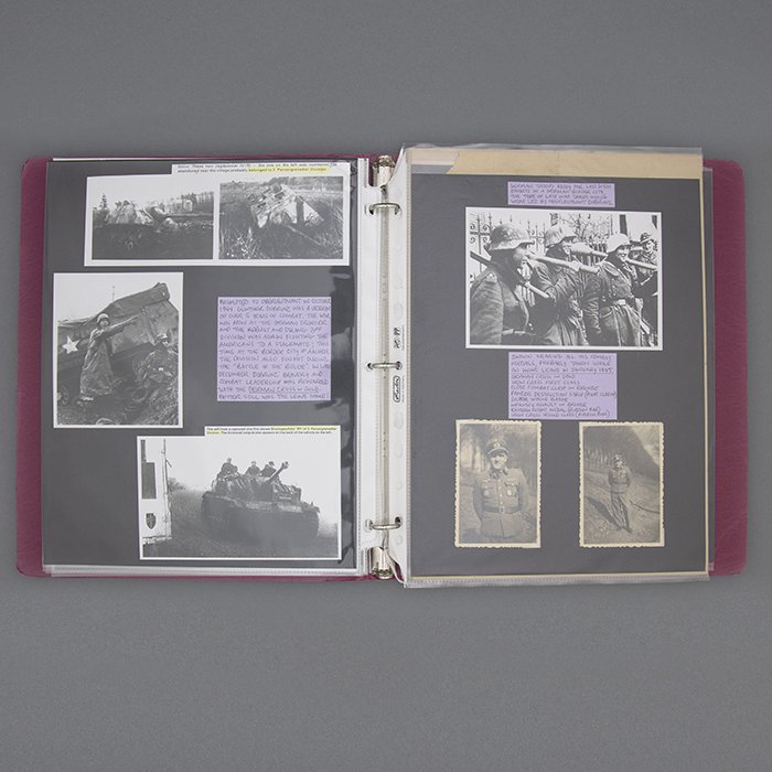 FER7 Comprehensive document grouping including DKiG, Nahkampfspange and TDB for Heer Panzergrenadier Oberleutnant who served in Poland, France, Russia (Stalingrad), Italy, France and Germany — image 16