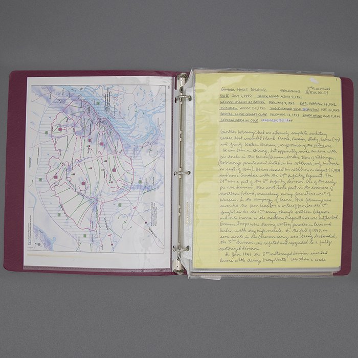 FER7 Comprehensive document grouping including DKiG, Nahkampfspange and TDB for Heer Panzergrenadier Oberleutnant who served in Poland, France, Russia (Stalingrad), Italy, France and Germany — image 4