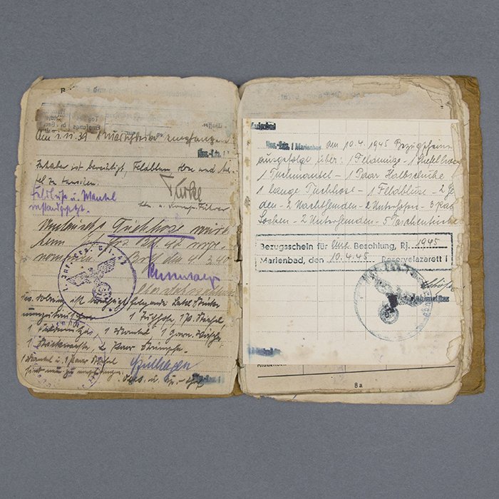 FER7 Comprehensive document grouping including DKiG, Nahkampfspange and TDB for Heer Panzergrenadier Oberleutnant who served in Poland, France, Russia (Stalingrad), Italy, France and Germany — image 44